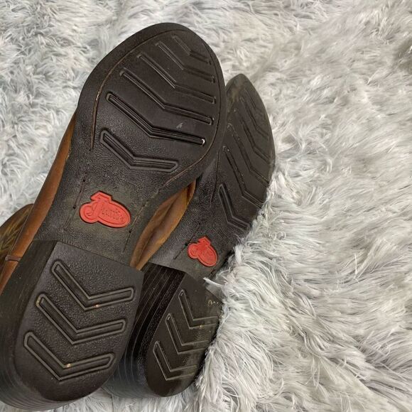 Justin Brown Buck Cowboy Boots - Picture 6 of 6